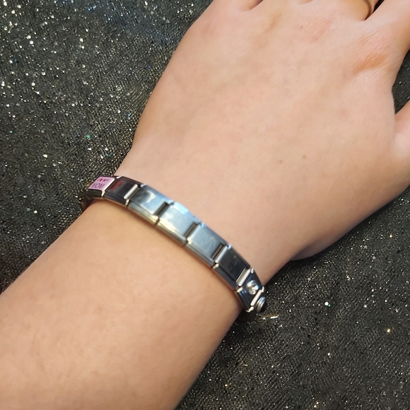 Retro Stainless steel charm bracelet - Picture 3 of 3
